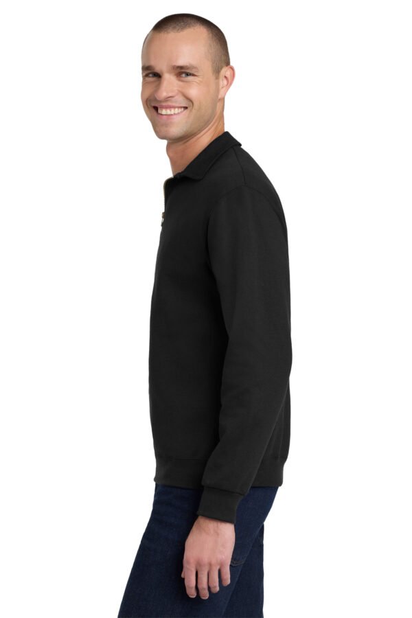 Jerzees® Super Sweats® NuBlend® - 1/4-Zip Sweatshirt with Cadet Collar - Image 3