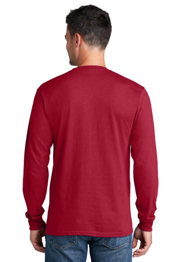 Port & Company® Long Sleeve Core Cotton Tee - Image 2