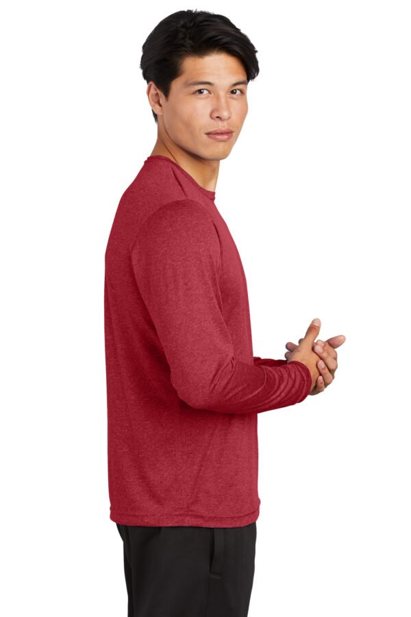 Sport-Tek® Long Sleeve Heather Contender™ Tee - Image 3